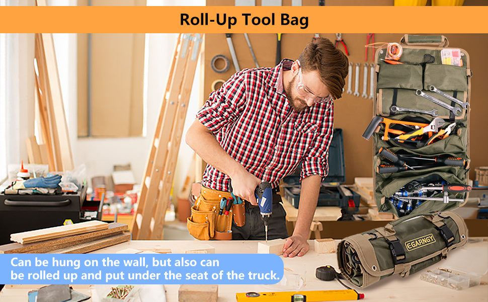 Tool Roll Up Bag