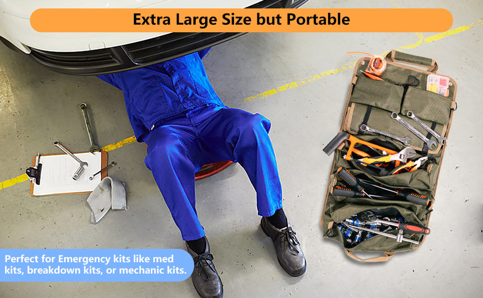 Tool Roll Up Bag